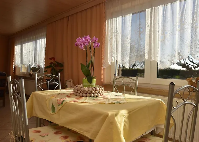 Geraeumige Mit Garten In Brusow 公寓